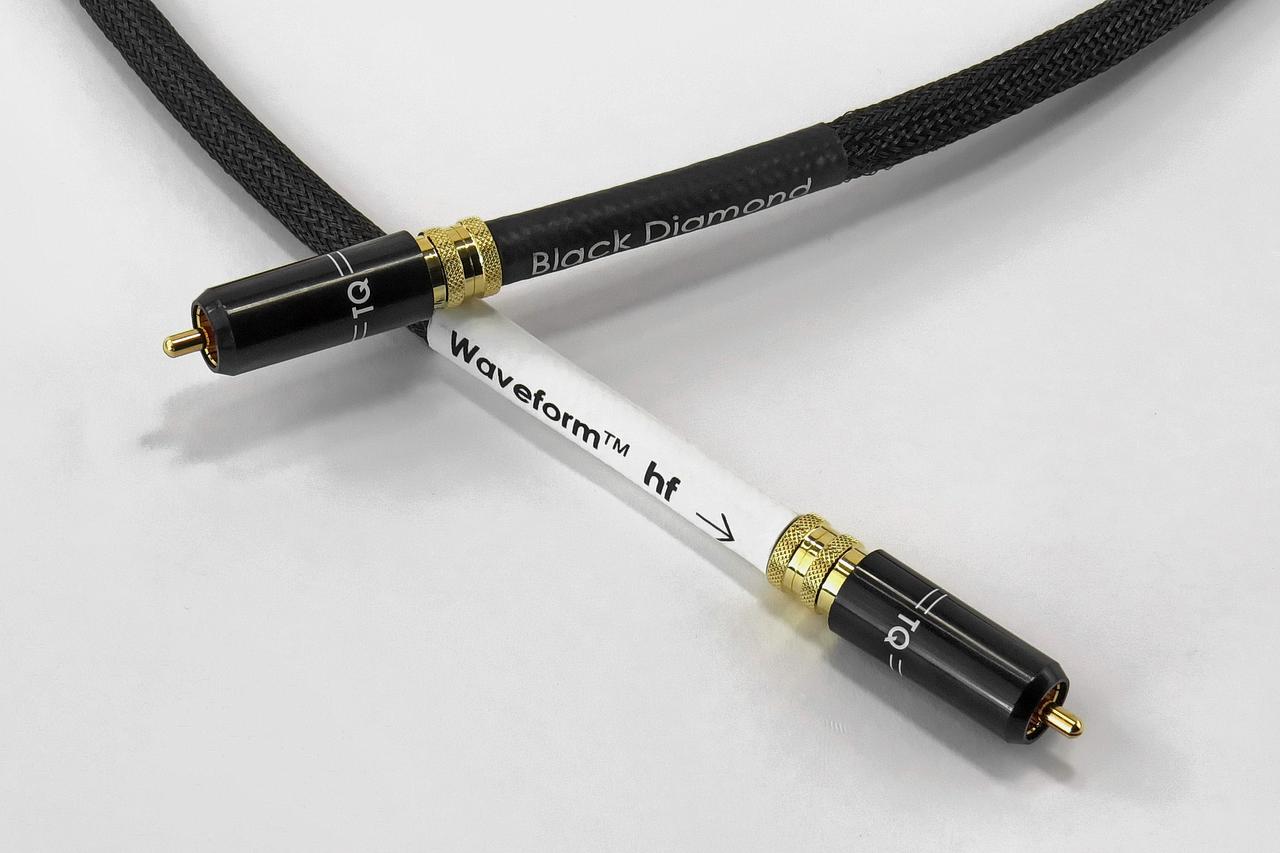 BLACK DIAMOND WAVEFORM HF DIGITAL RCA CABLE
