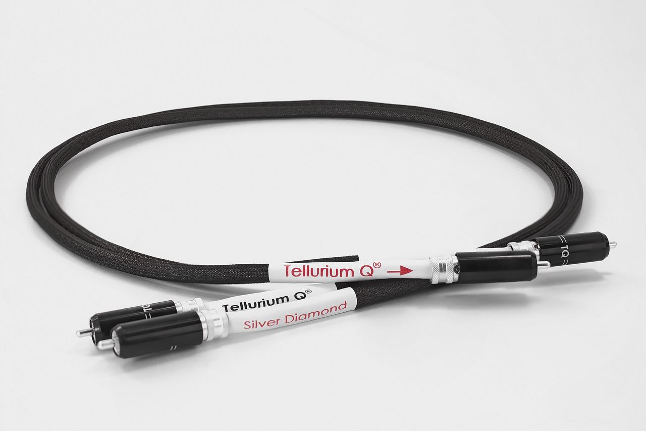 SILVER DIAMOND RCA CABLE