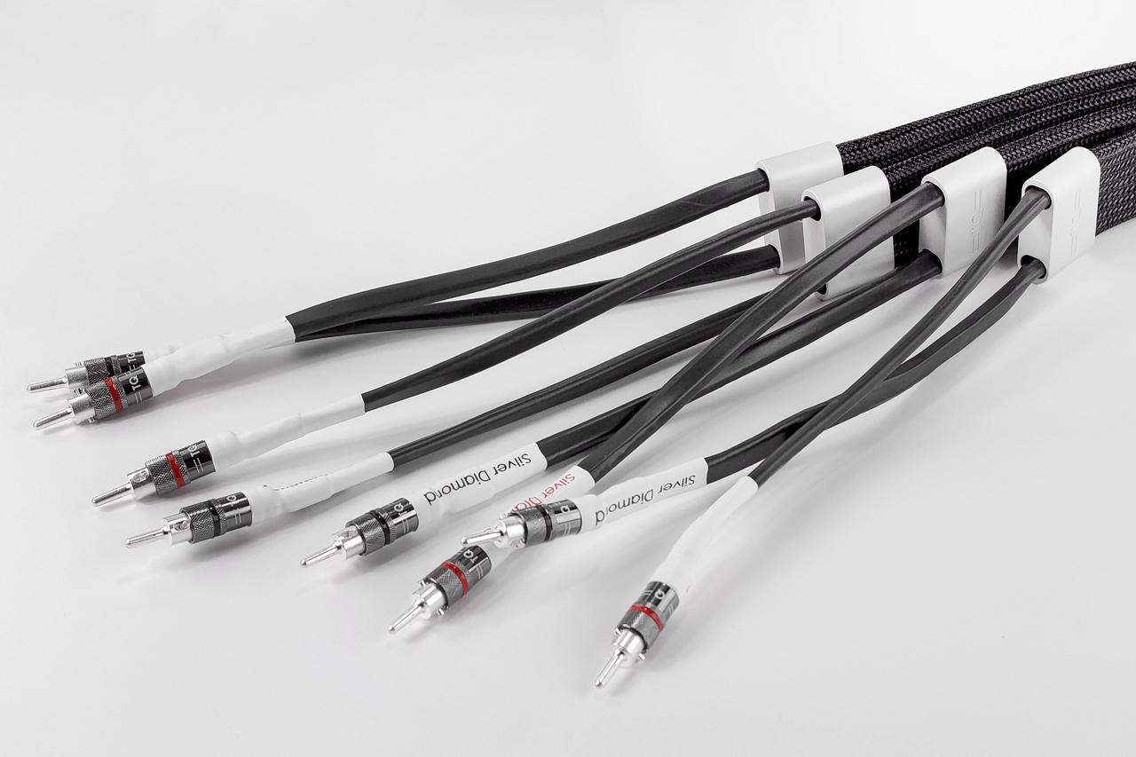 SILVER DIAMOND SPEAKER CABLE